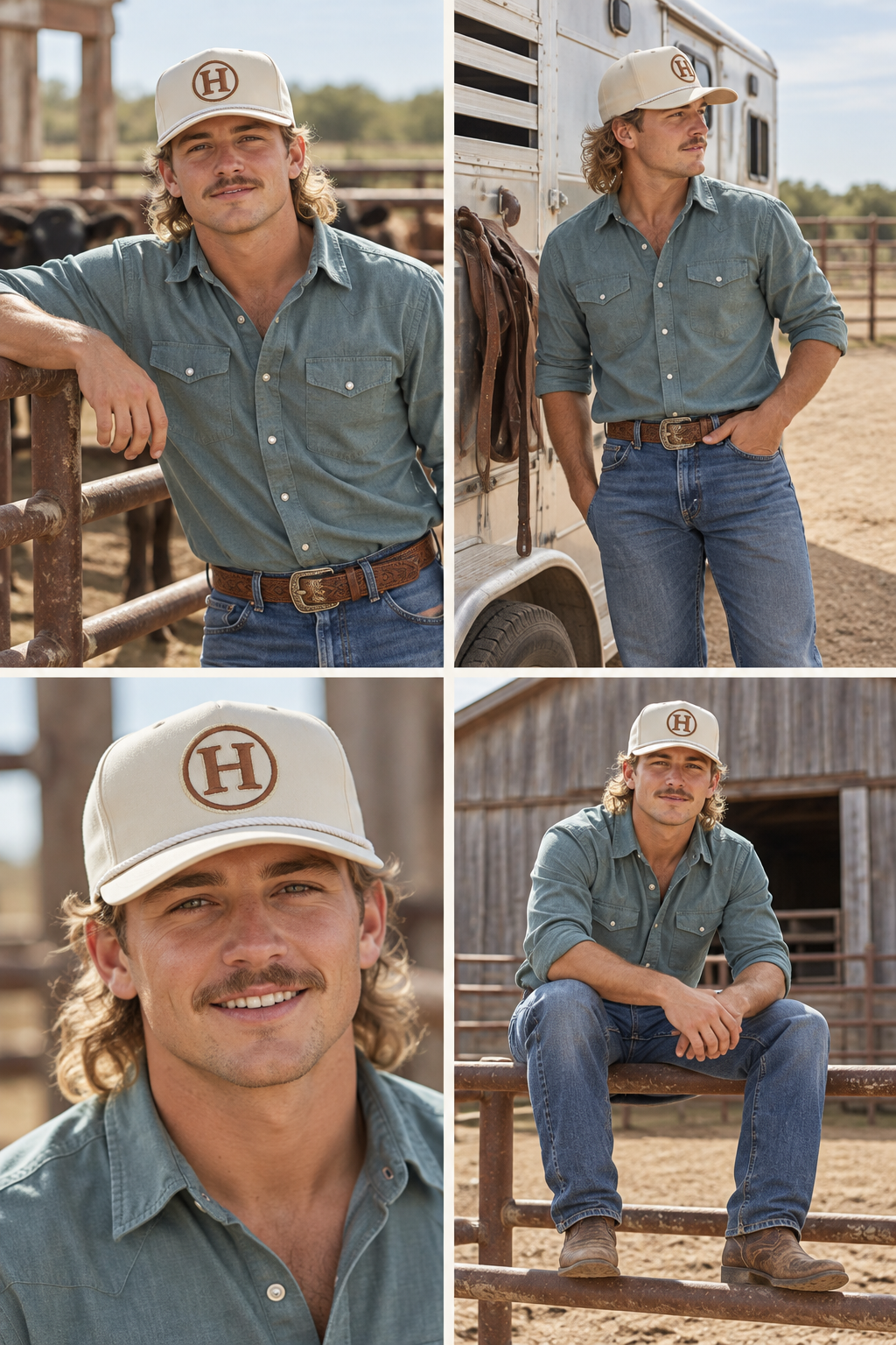 The Lasso Cream Snapback