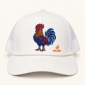 The Rooster White Trucker